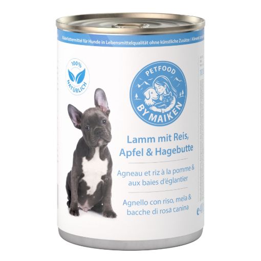Bild von Lamm mit Reis, Apfel & Hagebutte 400 g
