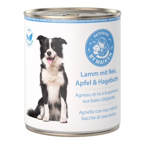 Bild von Lamm mit Reis, Apfel & Hagebutte 800 g