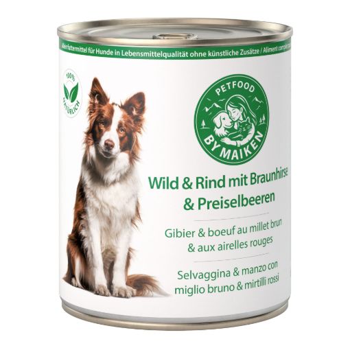 Bild von Wild & Rind mit Braunhirse & Preiselbeeren 800 g