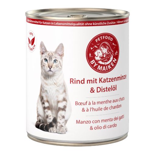 Bild von Rind mit Katzenminze & Distelöl 800 g