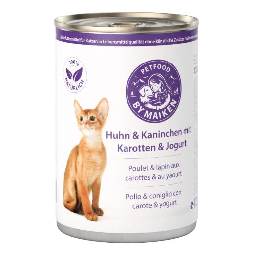 Bild von Huhn & Kaninchen mit Karotten & Joghurt 400 g