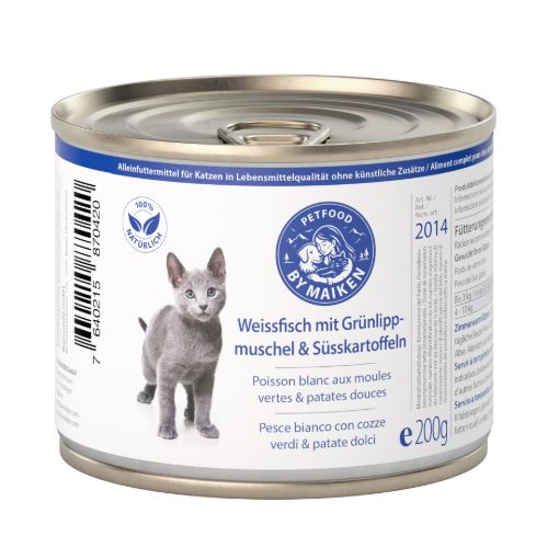 Bild von Weissfisch mit Grünlippmuschel & Süsskartoffeln 200 g