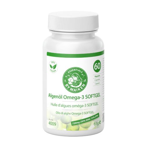 Bild von Algenöl Omega-3 SOFTGEL